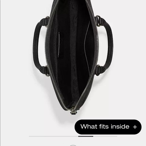 Coach Crossgrain leather brief - Picture 2 of 4